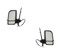 Specchietto Laterale Set Adatto A per Mercedes Sprinter 907 02/18- Sx. & Dx Nero