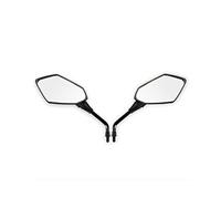 Specchietto Laterale Specchietto Retrovisore Moto Scooter E-Bike 2 Pezzi/Paio Specchi Retrovisori Specchietto Retrovisore Convesso 8mm 10mm Manubrio Specchio(10mm)