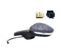 Specchietto laterale sx elettrico primer con Lampeggiante per Citroën C3