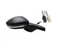 Specchietto manuale con sonda freccia nero 4 pin dx per Citroen C3 2018 in poi