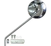 Specchietto manubrio sinistro grigio MAGNETI MARELLI con piastra per VESPA px