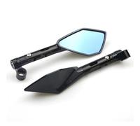 specchietto manubrio specchietti Per Suzuki Per Scooter Specchietto Retrovisore Moto Laterale Manubrio Specchietti Retrovisori Blu Antiriflesso(1)