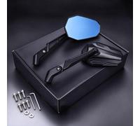 Specchietto Moto Antiriflesso Per Ho@&nda Silverwing 600 | Specchietti retrovisori pieghevoli per moto - Specchietti laterali grandangolari(Blue)