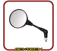 SPECCHIETTO MOTO CROSS ENDURO MOTARD SX DX SPECCHIO RETROVISORE REGOLABILE M10