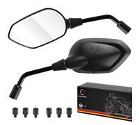 Specchietto Moto, E4 Specchietti Moto Omologati, 80 145Mm, Supporto Stabile, M