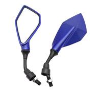 Specchietto Moto Manubrio 1 paio di specchietti retrovisori universali per moto, scooter, ATV, 10 mm, motocross, ABS, vite, specchietti laterali per bici elettriche, accessori CNC modificati Retroviso