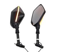 Specchietto Moto Manubrio Con Indicatori Di Direzione A Per LED Da 8-10 Mm, Specchietto Retrovisore Universale Per, Per Ducati Scrambler 800 Monster X Diavel Retrovisore Moto