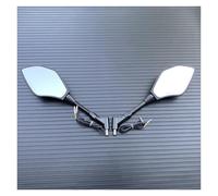 Specchietto Moto Manubrio Coppia Specchietti retrovisori per indicatori di direzione a per LED neri per moto da 10 mm per Kawasaki Retrovisore Moto
