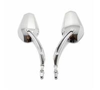 Specchietto Moto Manubrio Specchietti retrovisori laterali cromati per moto per Davidson Specchietto retrovisore per moto Specchietto per moto Specchietto per moto Retrovisore Moto