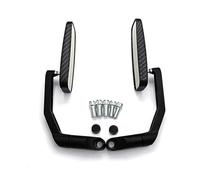Specchietto Moto Manubrio Specchietti retrovisori laterali universali da 8 mm e 10 mm per moto, specchietti convessi posteriori, per ATV e per Kawasaki Retrovisore Moto(Carbon)