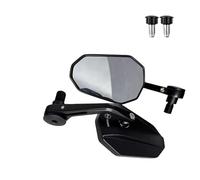 Specchietto Moto Manubrio Specchietti retrovisori per manubrio da 7/8" per moto, neri, per CB-R Retrovisore Moto(No 4 mirror)