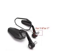 Specchietto Moto Manubrio Specchietti retrovisori per manubrio da 7/8" per moto, neri, per CB-R Retrovisore Moto(No 3 mirror)