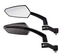 Specchietto Moto Manubrio Specchietto retrovisore per moto 2 pezzi, specchietto laterale universale, stile pelle serpente specchietto retrovisore per moto, accessori per moto Retrovisore Moto(Snake sk