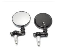 Specchietto Moto Manubrio Specchietto retrovisore universale per moto, 2 pezzi, pieghevole, modificato, retrò, nero, da 22 mm, per manubrio. Retrovisore Moto