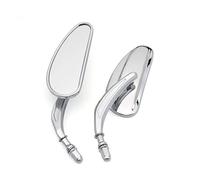 Specchietto Moto Per Sportster 1200 Per Custom Per XL1200C Per Roadster Per XL1200R Specchietti retrovisori laterali 8 mm moto Specchietti Moto Manubrio(Chrome)