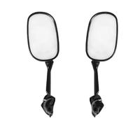 Specchietto Moto Per YZF R1 Per YZF-R1 2009-2014 2013 2012 2011 2010 Coppia Specchietti Retrovisori Laterali Neri Specchietti Moto