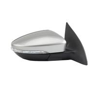 Specchietto Retrovisore 9/13 Per VW Per Passat Per CC 2008-2018 Fili Lato Posteriore Gruppo Specchio Auto Power Riscaldato Fold Segnale Girata Specchietto laterale(Argento,13 wire R)