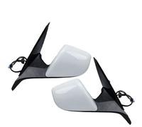 Specchietto Retrovisore A 13 Pin Con Sportello Senza Etichetta Porta Bianca Per Tesla Per Model Y 2020-2024 Stile(1 pair)