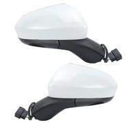 Specchietto retrovisore a 3 Pin per Fusion 2015-2022 Versione USA, Specchio Grande e Piccolo Bianco, specchietto retrovisore Plug-in, Accessori per Auto, specchietto retrovisore Laterale (Sinistro)