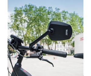 Specchietto retrovisore anti-vibrazioni Zéfal Espion E80 - montaggio a sinistra