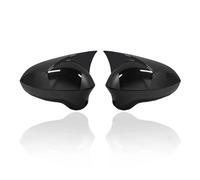 Specchietto Retrovisore Auto Coprispecchietto Retrovisore Nero Pianoforte Accessori Esterni Per Seat Per Ibiza 2008 2009 2010 2011 2012 2013 2014 2015 2016 2017(ABS Black)
