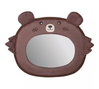 Specchietto Retrovisore Auto in Peluche FreeON Animals Brown