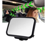 Specchietto Retrovisore Bambini, 360 ° Regolabile per Telecamera Posteriore Auto Specchio per Neonati e Bambini (Installation par clipsage)