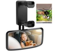 Specchietto Retrovisore Bambini Con Montaggio a Clip, 360° Giravole, Specchio Macchina Neonato,Vista Cristallina, Adattabile per Bambini in Sedile Posteriore