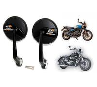 SPECCHIETTO RETROVISORE BAR END COMPATIBILE CON ROYAL ENFIELD INTERCEPTOR...