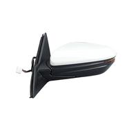 Specchietto retrovisore compatibile con Honda Civic 2016-2021, specchietto laterale pieghevole manuale bianco perla, accessori(1pc left)