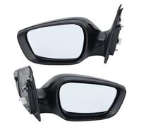 Specchietto retrovisore completo Per Hyundai Per I30 GD 2012 2013 2014 2015 2016 2017 Nero Porta Specchietto Retrovisore Accessori Auto 3 Filo Lato Specchio Di Montaggio Esterno(1 pair)