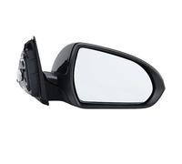 Specchietto retrovisore completo Per Hyundai Per I30 PD 2018-2024 Auto Pieghevole Senza Lampada Da Terra Nero Specchio Laterale Accessori 8 Filo Specchietto Retrovisore Montaggio Esterno(1pc right)