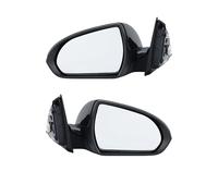 Specchietto retrovisore completo Per Hyundai Per I30 PD 2018-2024 Auto Pieghevole Senza Lampada Da Terra Nero Specchio Laterale Accessori 8 Filo Specchietto Retrovisore Montaggio Esterno(1 pair)