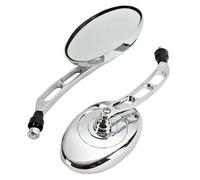 Specchietto Retrovisore Cromato Moto per Honda CB1000R CB1300 CB600F per Hornat CBF600 CBR125R CBF125 Parti Vetro