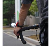 Specchietto retrovisore da polso girevole per ciclisti, cinturino da polso