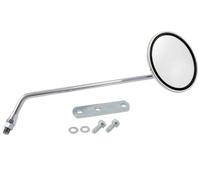 Specchietto destro cromato completo di piastrina per Vespa PX 125 150 200