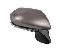Specchietto Retrovisore Destro Manuale Specchietto Retrovisore Laterale Pieghevole Sinistro E Destro Con Riscaldamento Lente Lampada Per Toyota Per Camry 2018-2021(Brown Right)