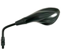 Specchietto Retrovisore Destro Nero Contrassegno E M8/M10 Adattatore