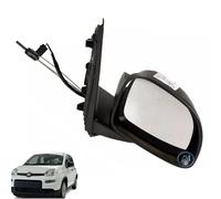 SPECCHIETTO RETROVISORE DESTRO NERO MECCANICO SENSORE TEMP. PER PANDA 3a DAL 2012