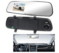 SPECCHIETTO RETROVISORE DVR TELECAMERA FULL HD 1080P 2.3 "LCD PER RETROCAMERA