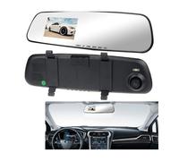 SPECCHIETTO RETROVISORE DVR TELECAMERA FULL HD 1080P 2.3 "LCD PER RETROCAMERA
