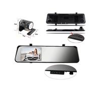 SPECCHIETTO RETROVISORE DVR TELECAMERA FULL HD 1080P 4.3 "LCD CON RETROCAMERA