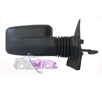 SPECCHIETTO RETROVISORE DX CONV.ARGENTATO CON LEVA NERO CITROEN BX 87> 1987>