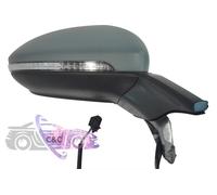 SPECCHIETTO RETROVISORE DX EL.TE.C/ME.RI.C/FAN.C/CO.C/PR VW GOLF VII 2012 IN POI