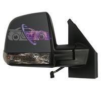 SPECCHIETTO RETROVISORE DX EL.TE.C/SON.C/FAN C/PR 1V 8PIN FIAT DOBLO 2010 IN POI