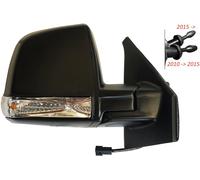 SPECCHIETTO RETROVISORE DX MECCANICO NERO C/FAN. MOD.1VETRO FIAT DOBLO' 2015-