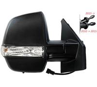 SPECCHIETTO RETROVISORE DX MECCANICO NERO C/FAN.MOD.2VTR.C/SENS. FIAT DOBLO' 15>