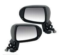Specchietto Retrovisore Elettrico per Jazz 2005-2008 con Lampada Nera Brillante E Indicatore di Direzione Specchietto Retrovisore Laterale A 5 Fili