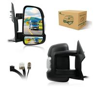 Specchietto retrovisore esterno destro per Ducato/Boxer/Jumper 06-23 | Elettrico Pieghevole, Con Lampeggiante W16W, con antenna, 10 Pins