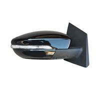 Specchietto retrovisore esterno for auto, compatibile con Lifan X50 530, telaio di copertura dello specchietto, lente in vetro, lampada della luce direzione(Only Right-01)